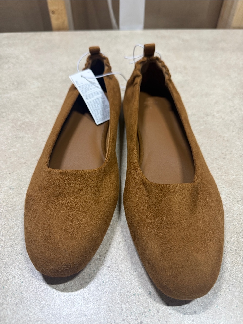Gap Vegan Suede Ballet Flats Women's Size 9